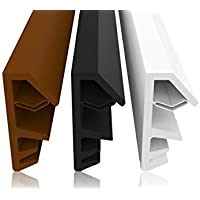 Sello de la ventana Ancho de la ranura 4 mm Altura de plegado 12 mm El sello de la ventana blanco 10m